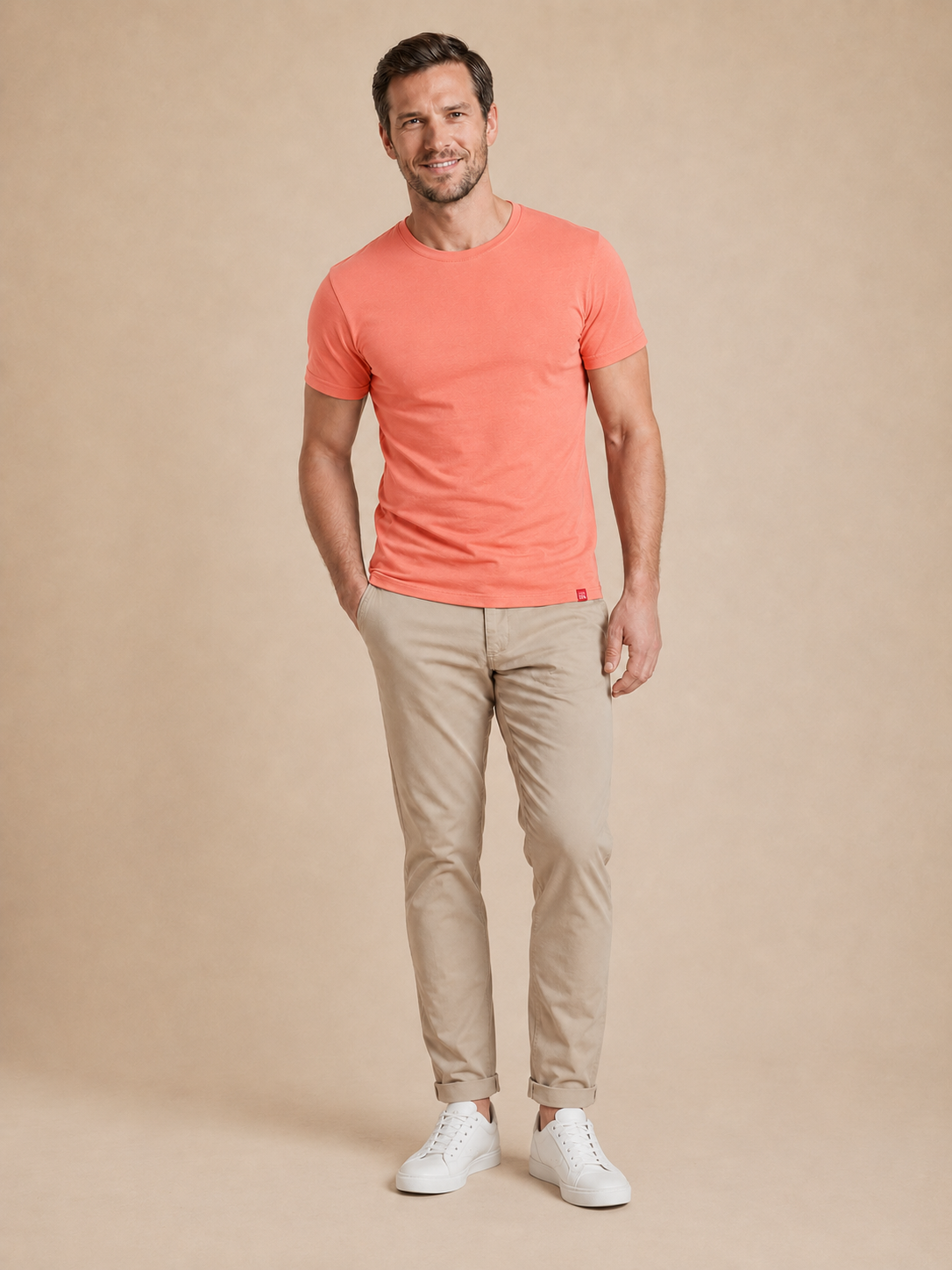 Antischweiß Herren Slim-Fit Shirt CityZen® - Rundhals