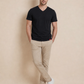 Antischweiß Herren Baumwollshirt CityZen® - V-Ausschnitt BONDY