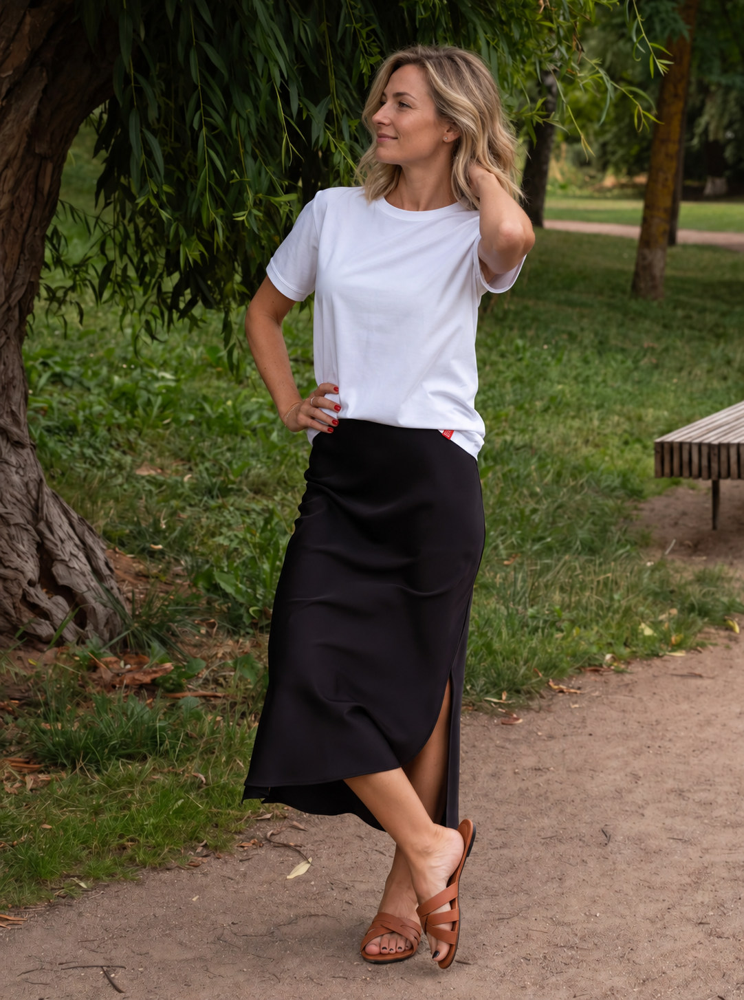 Schweißresistentes Damen Baumwollshirt CityZen® -  ASCONA