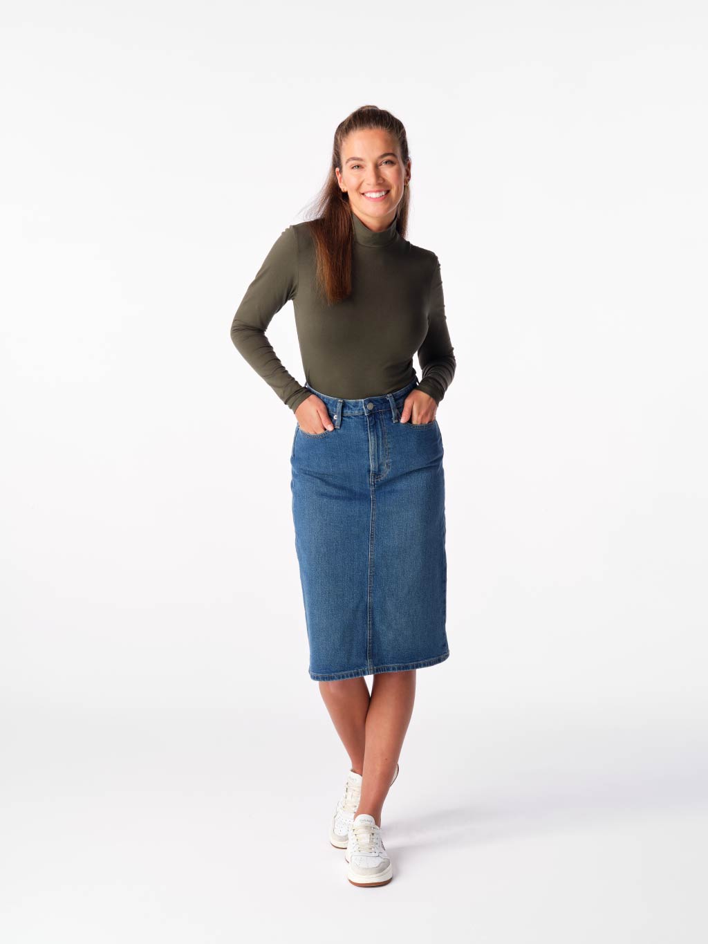 CityZen®  Damen Langarmshirt GERA mit Kragen