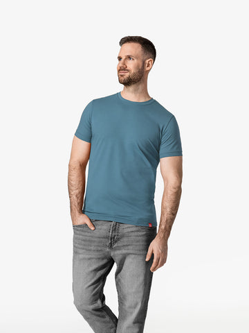 Antischweiß Herren Slim-Fit Shirt CityZen® - Rundhals