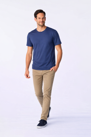 Antischweiß Herren Baumwollshirt CityZen® - Rundhals