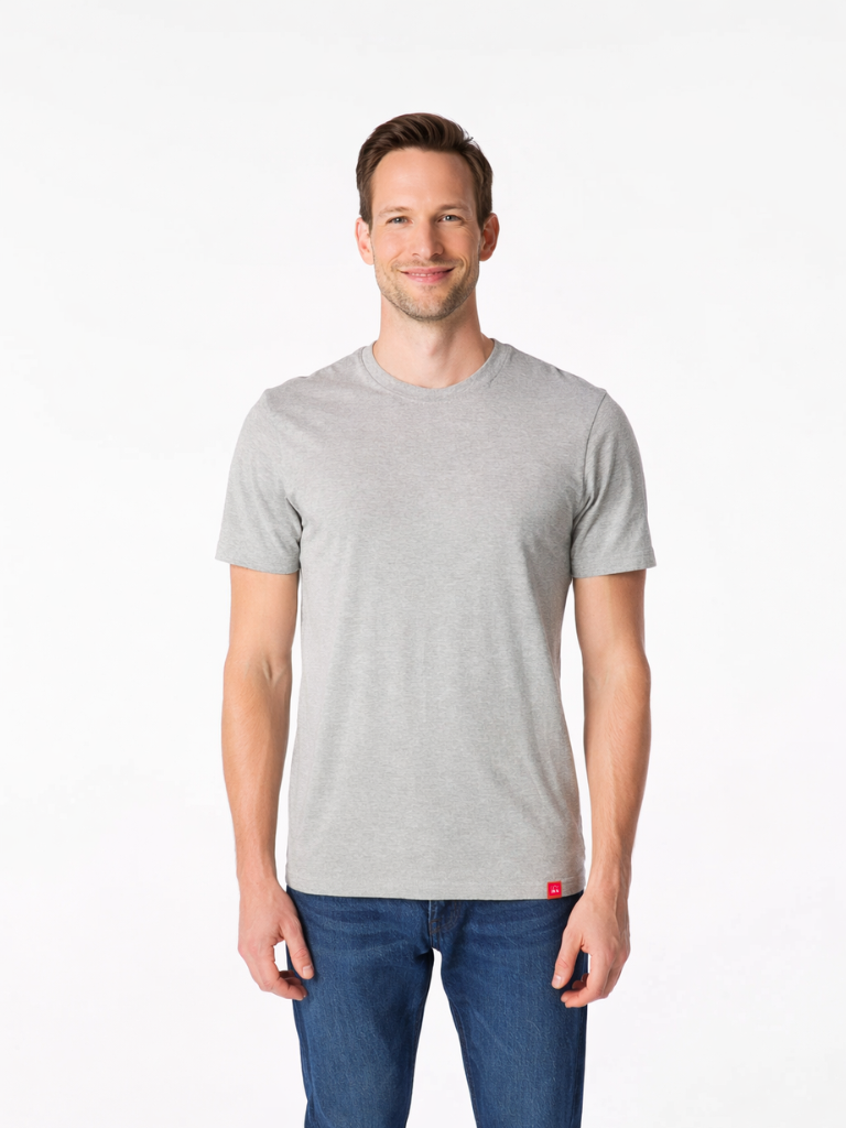 Antischweiß Herren Baumwollshirt CityZen® - Rundhals
