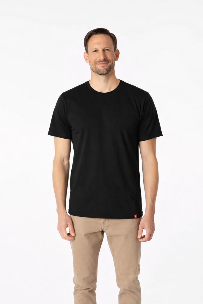 Antischweiß Herren Baumwollshirt CityZen® - Rundhals