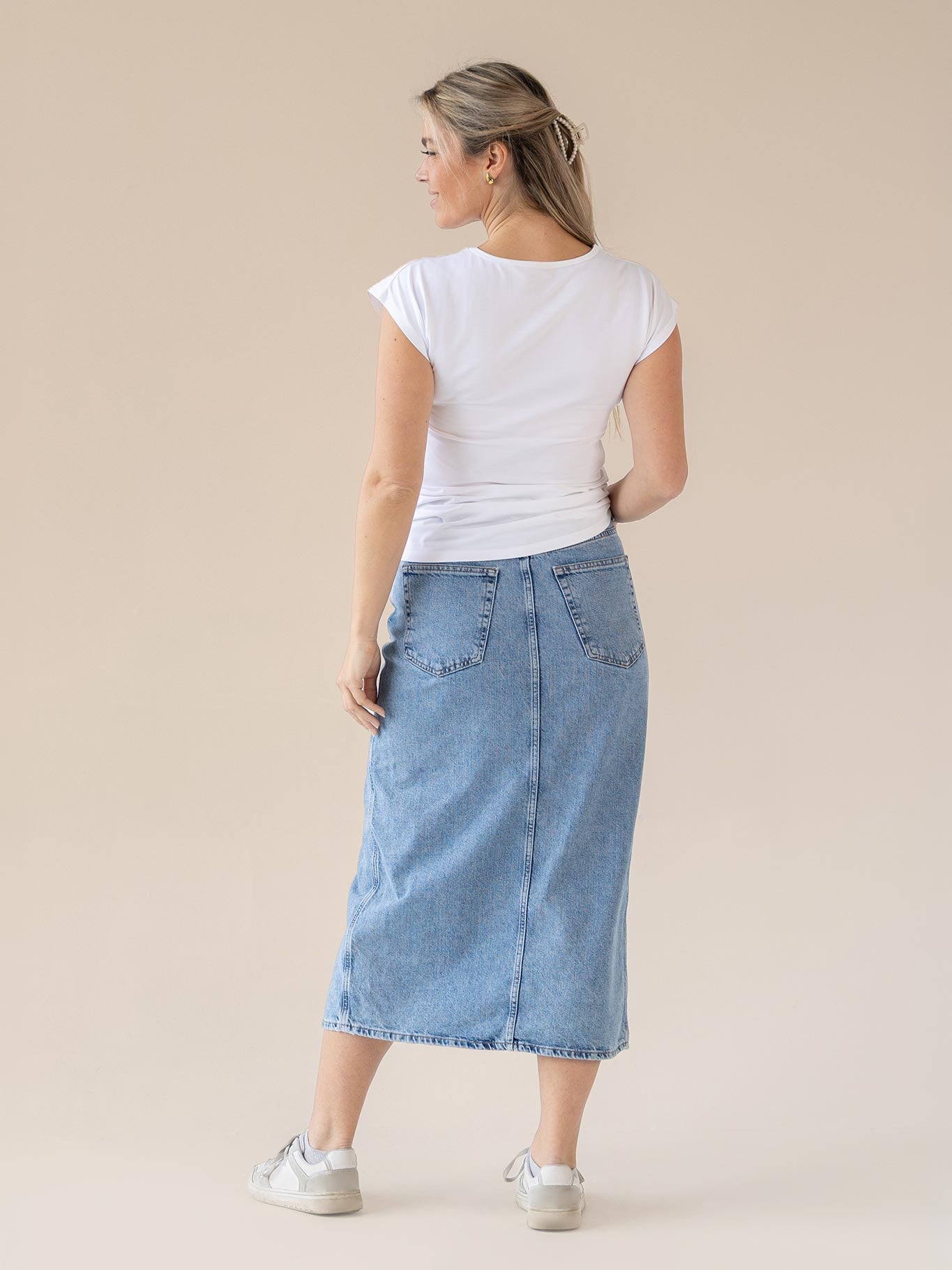Schweißresistentes Damen Baumwollshirt CityZen® - Kimonoschnitt ALTA
