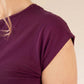 Schweißresistentes Damen Baumwollshirt CityZen® - Kimonoschnitt ALTA