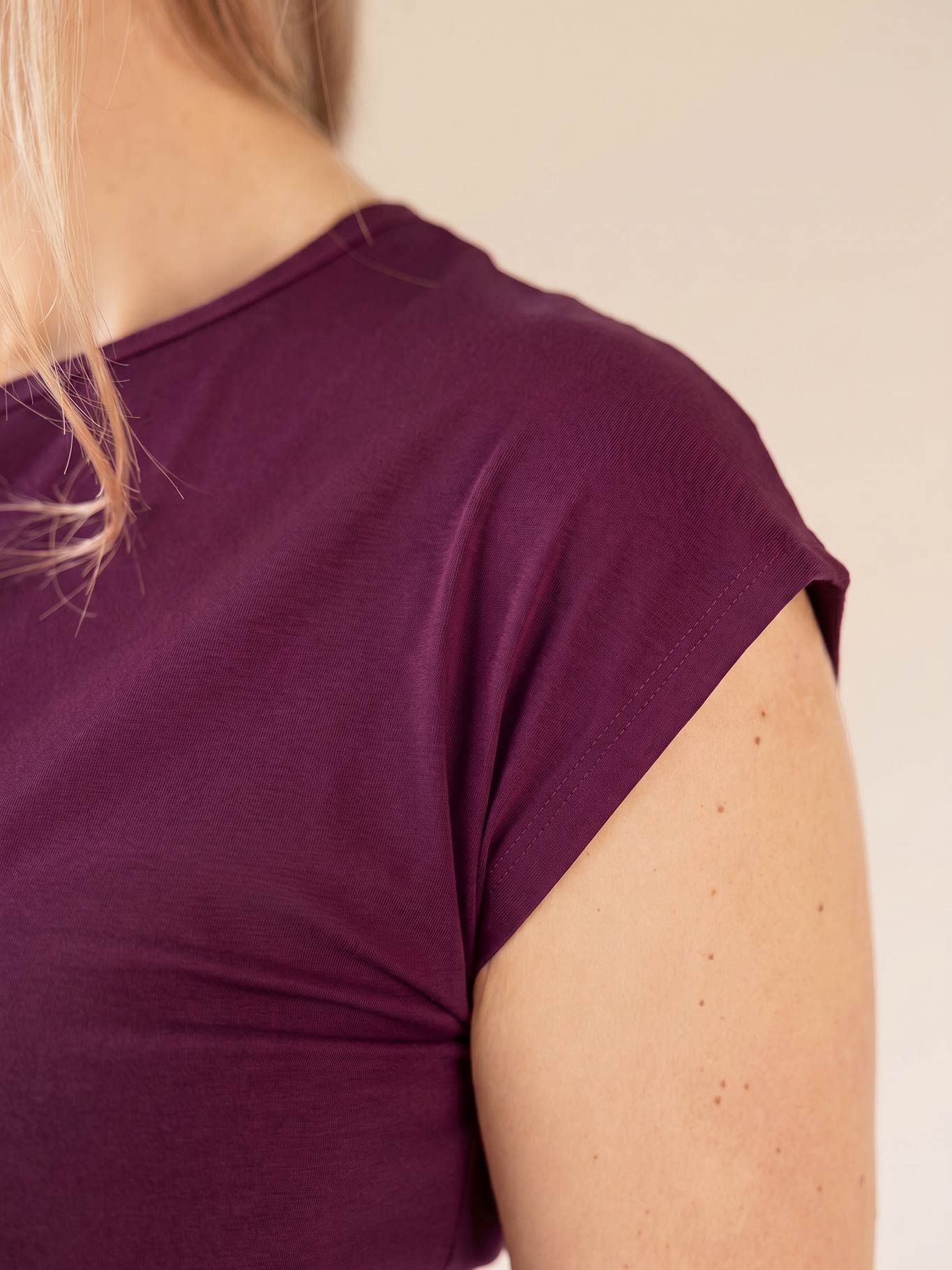 Schweißresistentes Damen Baumwollshirt CityZen® - Kimonoschnitt ALTA