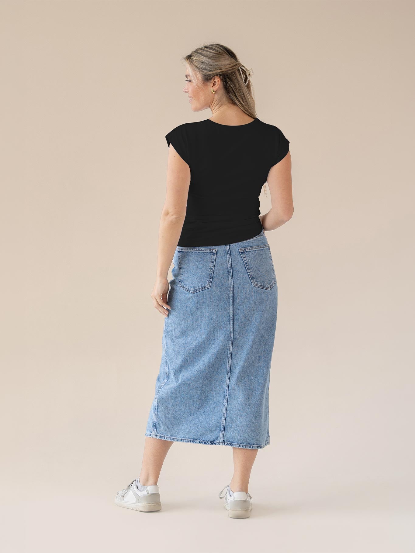 Schweißresistentes Damen Baumwollshirt CityZen® - Kimonoschnitt ALTA