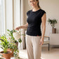 Schweißresistentes Damen Baumwollshirt CityZen® - Kimonoschnitt ALTA