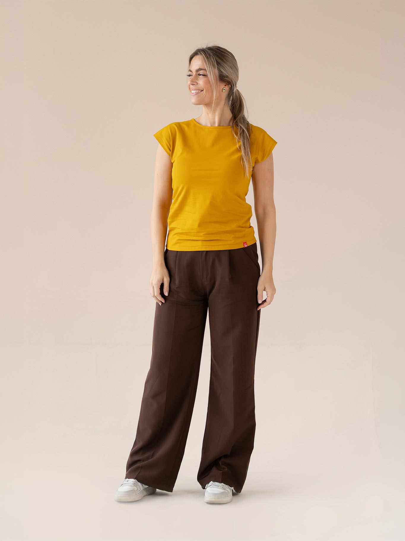 Schweißresistentes Damen Baumwollshirt CityZen® - Kimonoschnitt ALTA