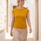 Schweißresistentes Damen Baumwollshirt CityZen® - Kimonoschnitt ALTA