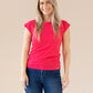 Schweißresistentes Damen Baumwollshirt CityZen® - Kimonoschnitt ALTA