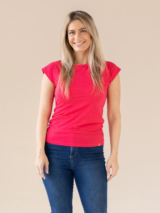 Schweißresistentes Damen Baumwollshirt CityZen® - Kimonoschnitt ALTA