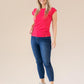Schweißresistentes Damen Baumwollshirt CityZen® - Kimonoschnitt ALTA