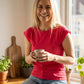 Schweißresistentes Damen Baumwollshirt CityZen® - Kimonoschnitt ALTA