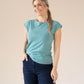 Schweißresistentes Damen Baumwollshirt CityZen® - Kimonoschnitt ALTA