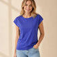 Schweißresistentes Damen Baumwollshirt CityZen® - Kimonoschnitt ALTA