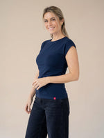 Schweißresistentes Damen Baumwollshirt CityZen® - Kimonoschnitt ALTA