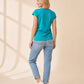 Schweißresistentes Damen Baumwollshirt CityZen® - Kimonoschnitt ALTA
