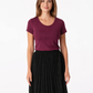 Schweißresistentes Damen Baumwollshirt CityZen® - Klassischer Schnitt