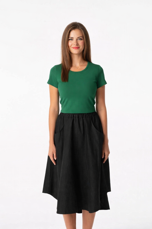 Schweißresistentes Damen Baumwollshirt CityZen® - Klassischer Schnitt