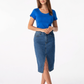 Schweißresistentes Damen Baumwollshirt CityZen® - Klassischer Schnitt