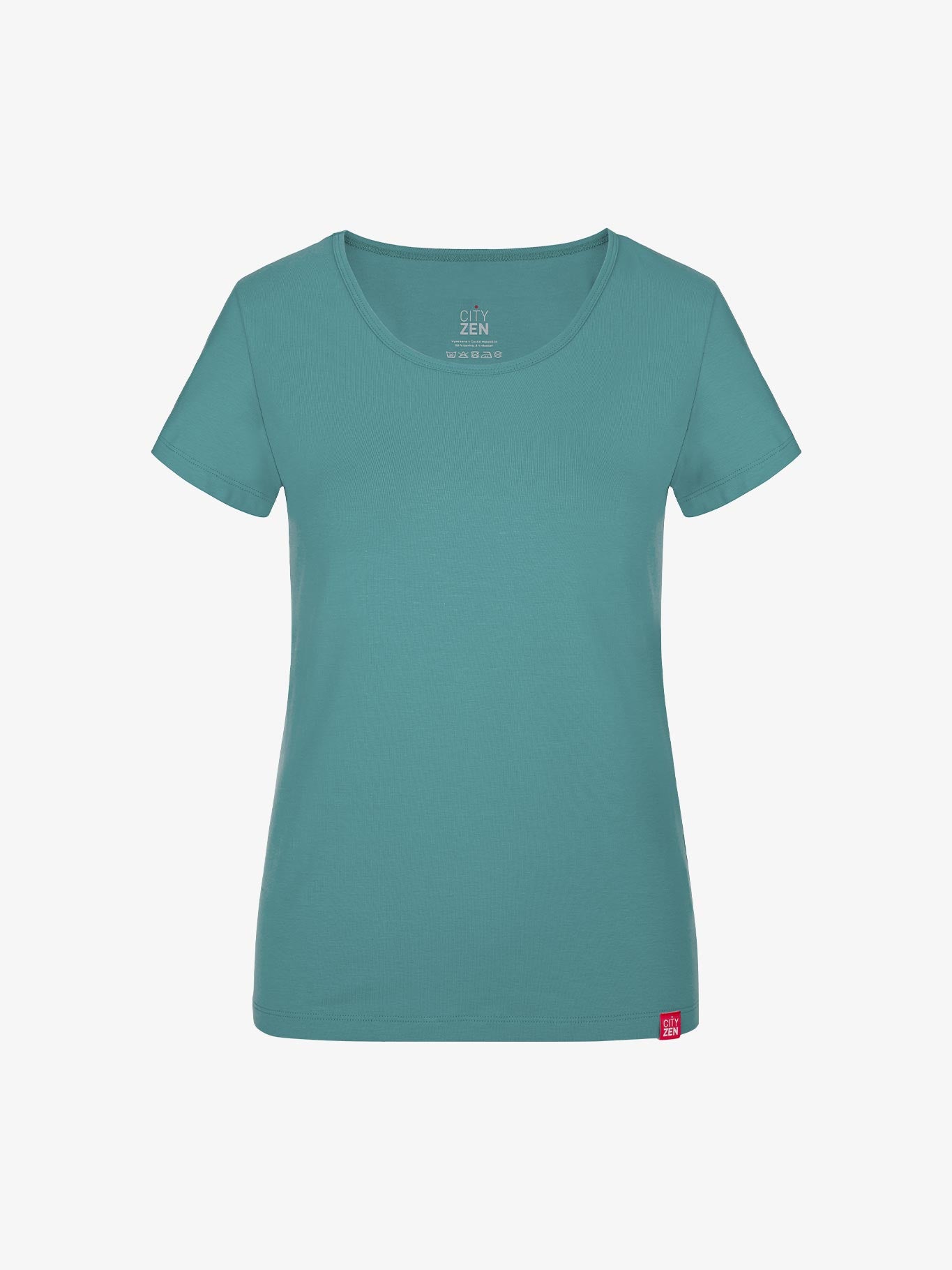 Schweißresistentes Damen Baumwollshirt CityZen® - Klassischer Schnitt