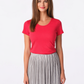 Schweißresistentes Damen Baumwollshirt CityZen® - Klassischer Schnitt