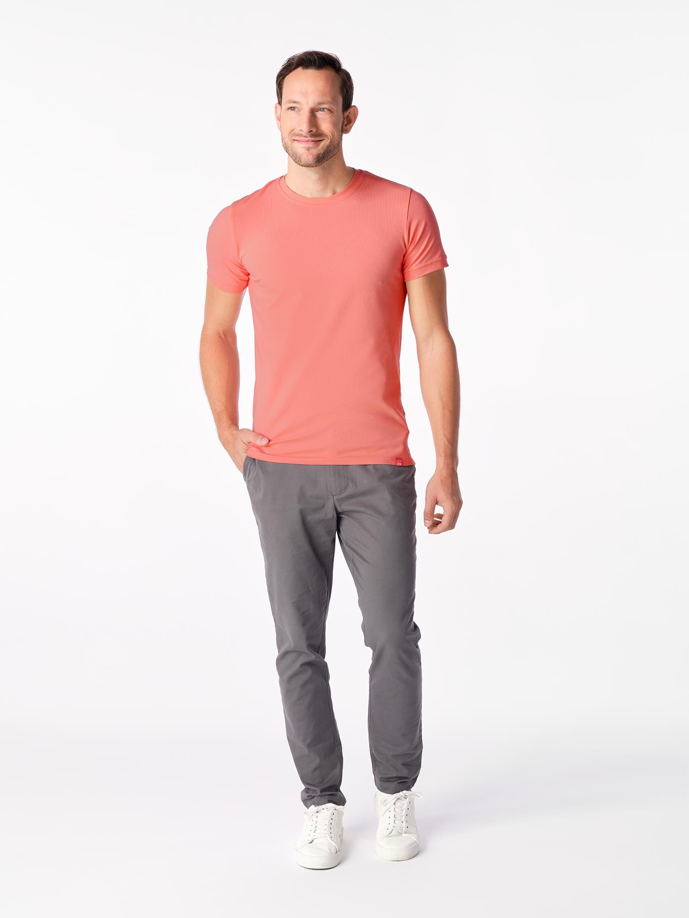Antischweiß Herren Slim-Fit Shirt CityZen® - Rundhals