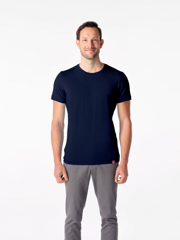 Antischweiß Herren Slim-Fit Shirt CityZen® - Rundhals