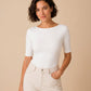 CityZen® Damen antischweiß T-Shirt ENNIS mit freiem Rücken