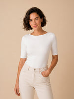 CityZen® Damen antischweiß T-Shirt ENNIS mit freiem Rücken