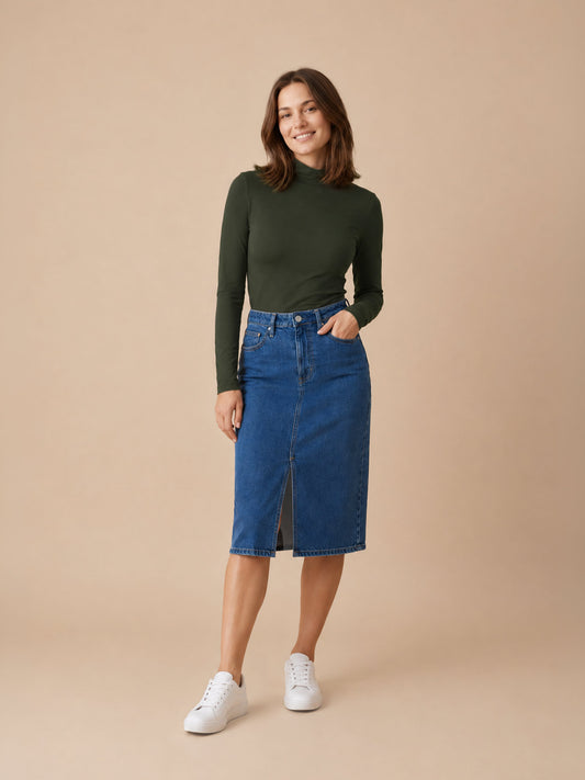 CityZen®  Damen Langarmshirt GERA mit Kragen