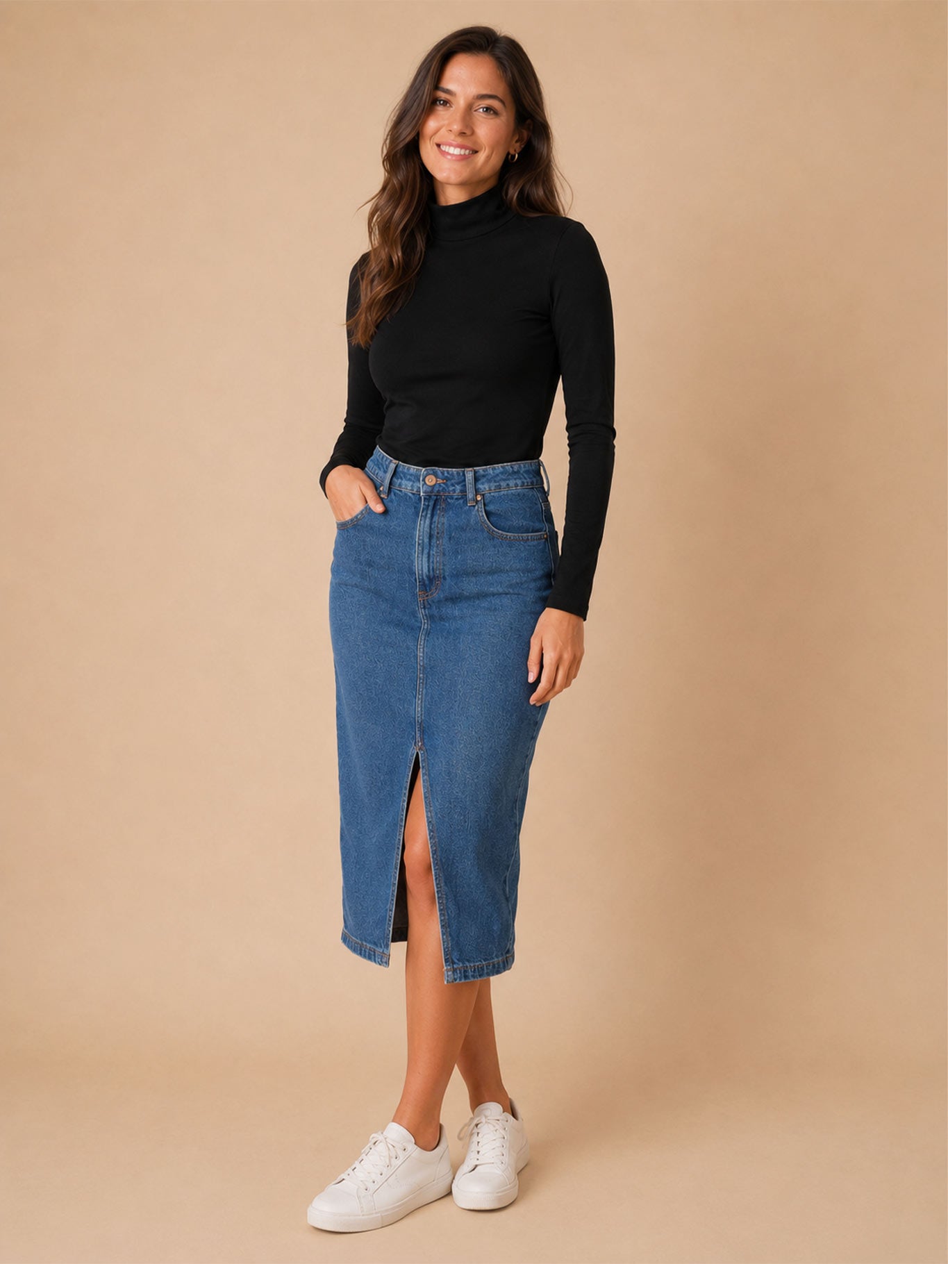 CityZen®  Damen Langarmshirt GERA mit Kragen