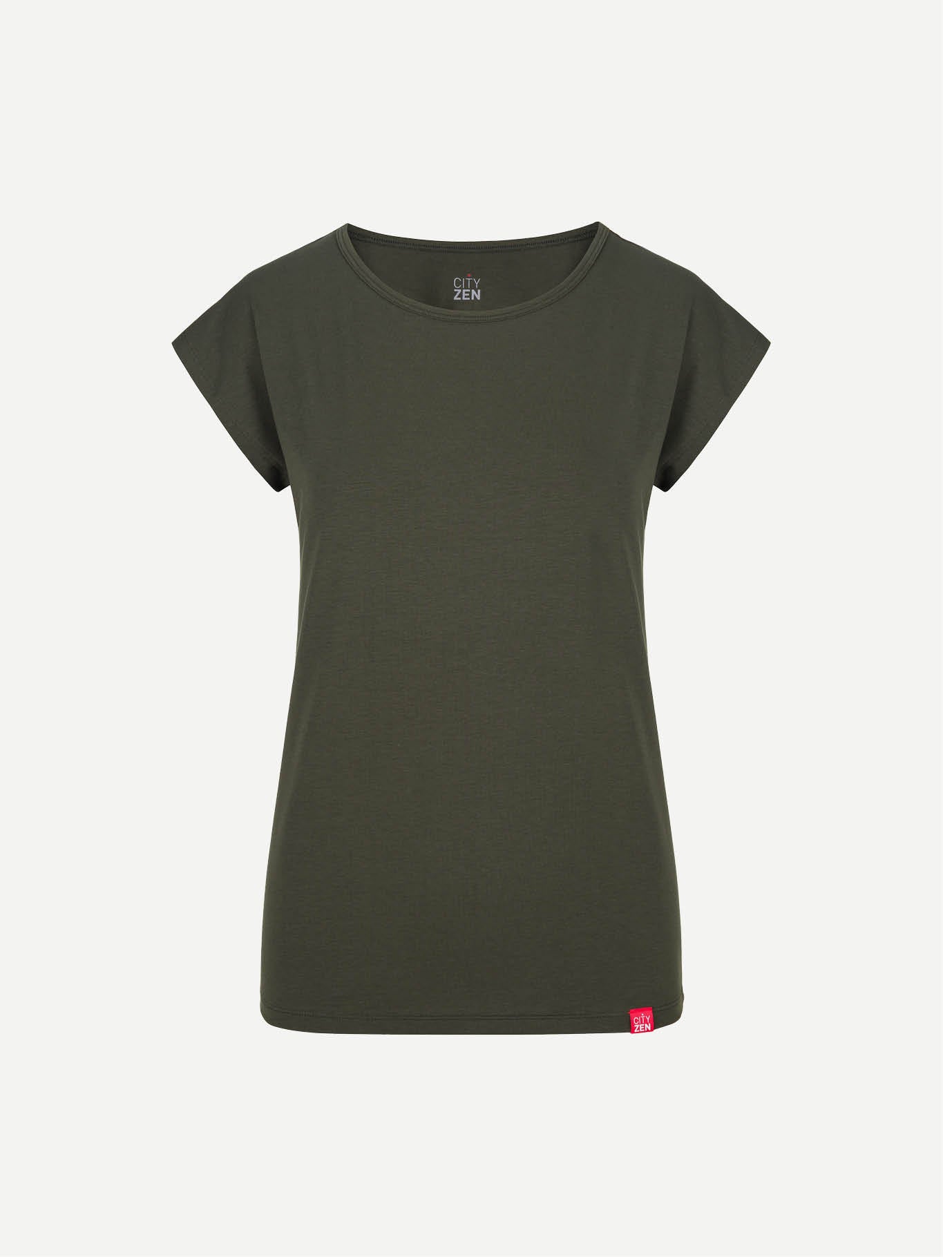 Schweißresistentes Damen Baumwollshirt CityZen® - Kimonoschnitt ALTA