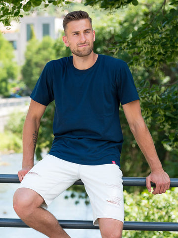 Antischweiß Herren Baumwollshirt CityZen® - Rundhals