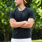 Antischweiß Herren Baumwollshirt CityZen® - V-Ausschnitt BONDY