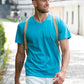 Antischweiß Herren Baumwollshirt CityZen® - V-Ausschnitt BONDY