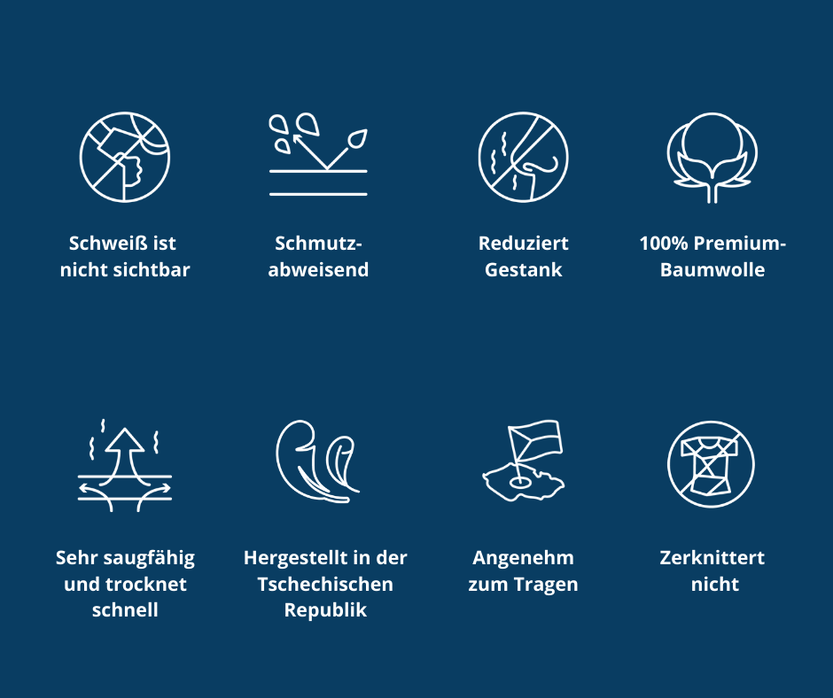 Schweißresistentes Damen Baumwollshirt CityZen® - Klassischer Schnitt