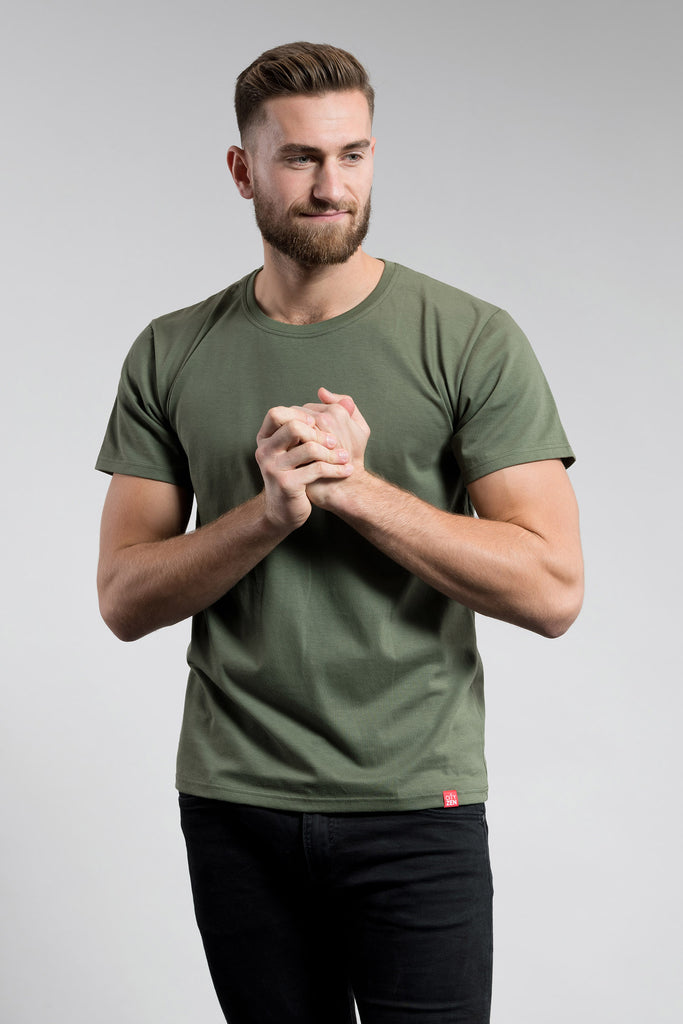 Antischweiß Herren Baumwollshirt CityZen® - Rundhals