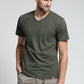 Antischweiß Herren Baumwollshirt CityZen® - V-Ausschnitt BONDY