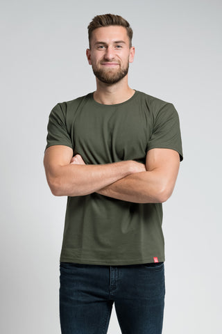 Antischweiß Herren Baumwollshirt CityZen® - Rundhals