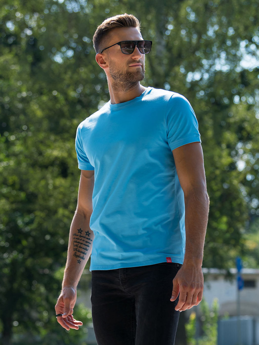 Antischweiß Herren Slim-Fit Shirt CityZen® - Rundhals